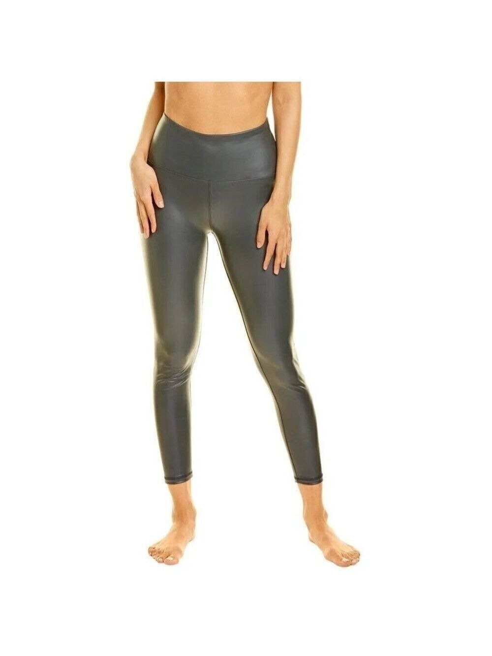 x by Gottex BNWOT Womens Leather Gray Leggings